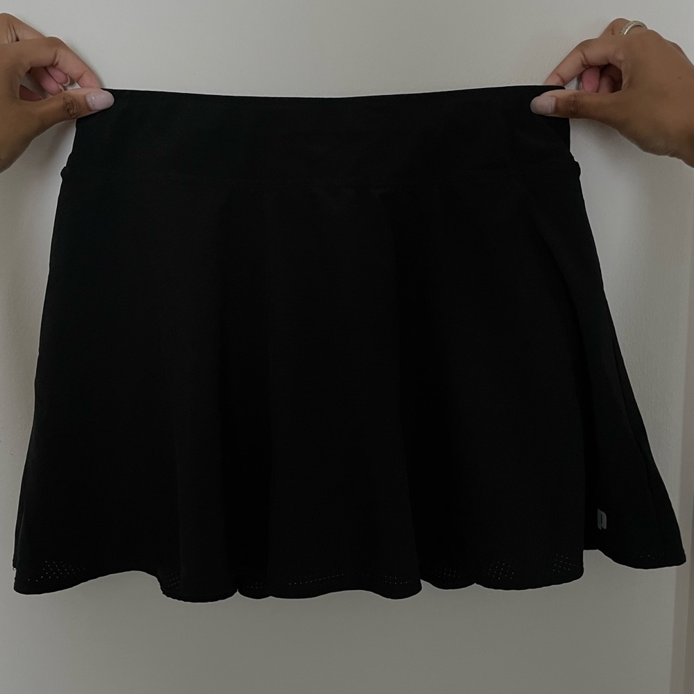 Prince Women’s Match Flounce Tennis Skort (Size S, Black)